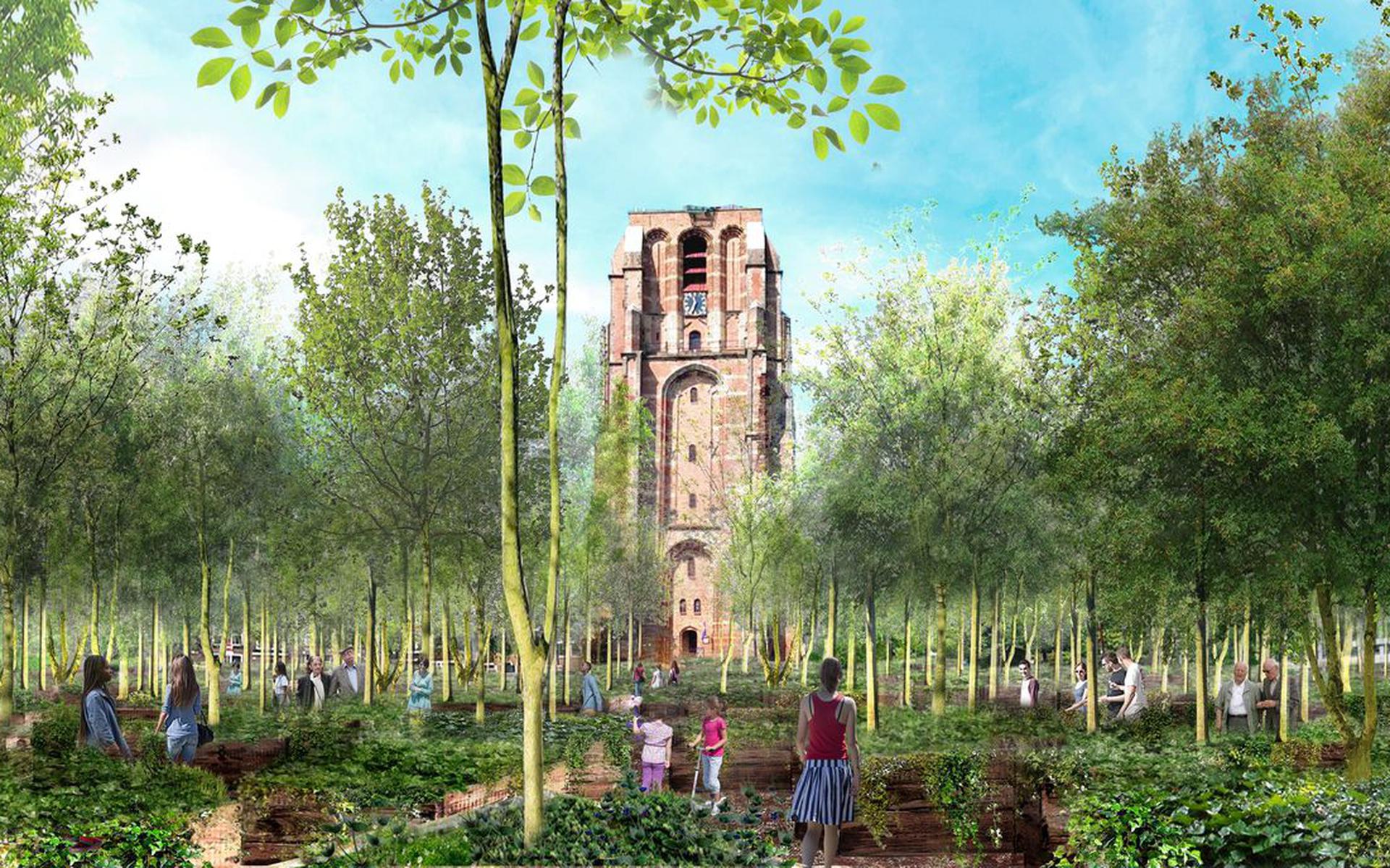 De raad van Leeuwarden vergadert op locatie in Bosk